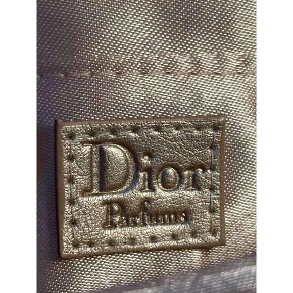Dior Jadore Cosmetic Bag Only.  Satin Snap Clutch Bag Dior Logo Orig. box - READ - Picture 5 of 16